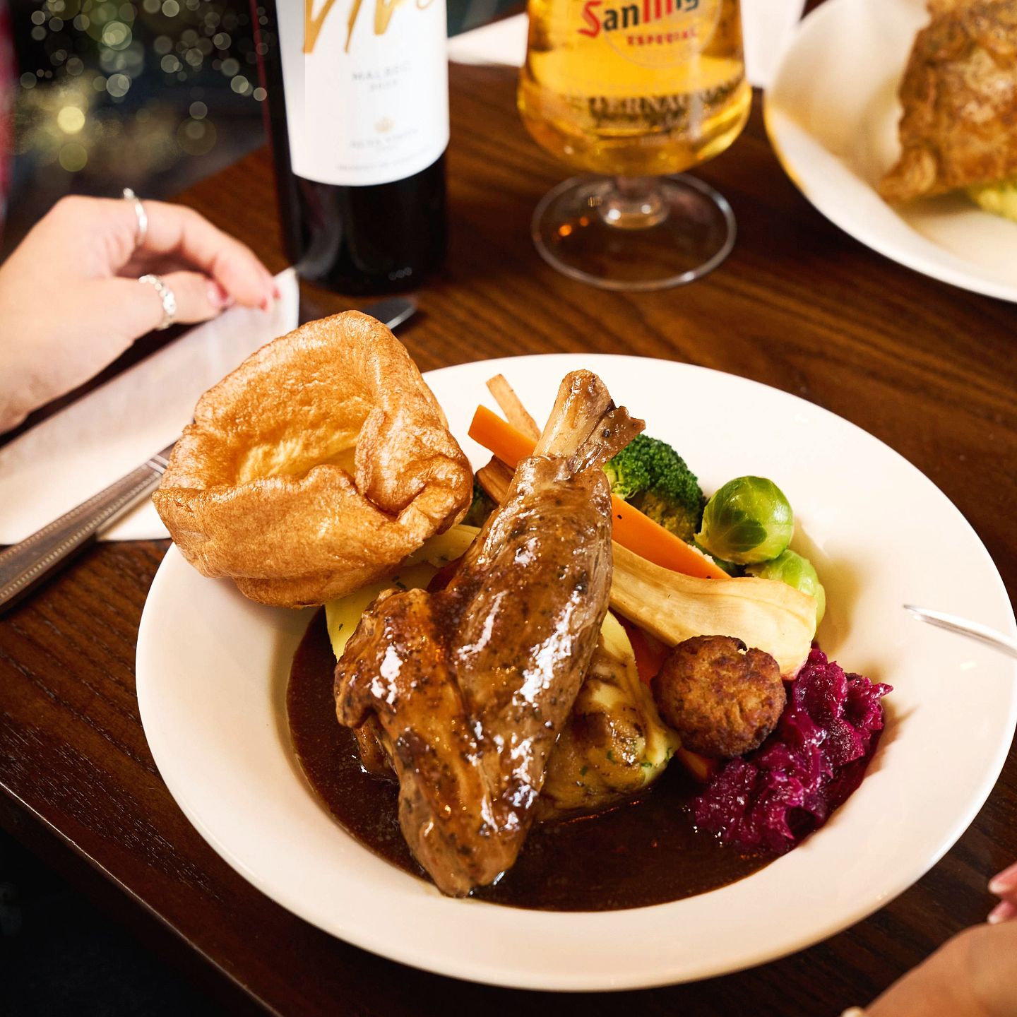 Christmas Day Lunch, Dinner & Dining at The Blacksmiths Arms in Naburn York